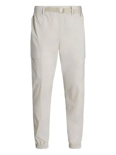 Alphatauri Belted Cargo Trousers In Gray