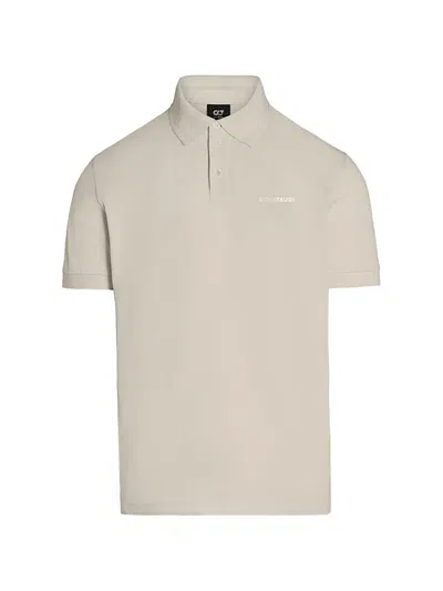 Alphatauri Button Polo Shirt In Neutral
