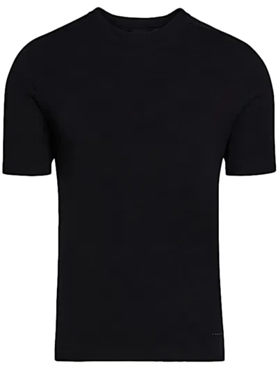 Alphatauri Cotton-blend T-shirt In Black