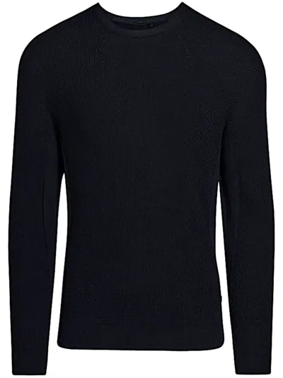 Alphatauri Crew Neck Sweater In Blue