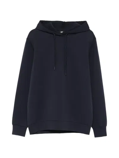 Alphatauri Drawstring Hoodie In Blue