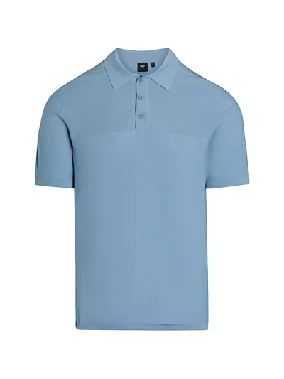 Alphatauri Fenzi V2 Short-sleeve Polo Shirt In Blue