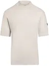Alphatauri Fine-knit T-shirt In Grey