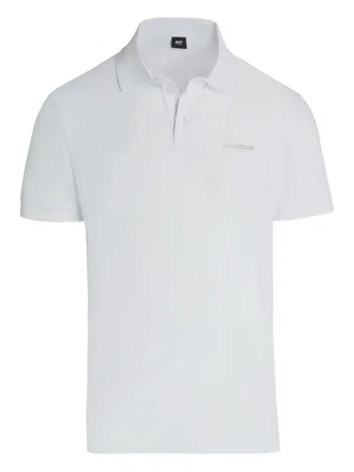 Alphatauri Jesh Logo-embroidered Polo Shirt In White