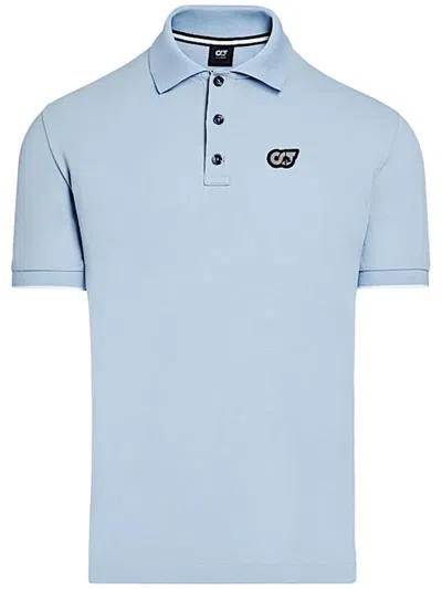 Alphatauri Junx Polo In Fog Blue