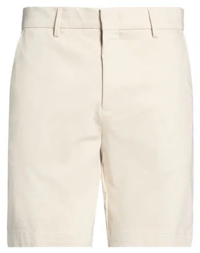 Alphatauri Man Shorts & Bermuda Shorts Beige Size 35 Cotton, Polyamide, Elastane In Multi