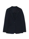 Alphatauri Patch-pocket Blazer In Blue