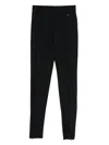 Alphatauri Pepa V2.y9.01 Zip-detail Leggings In Black