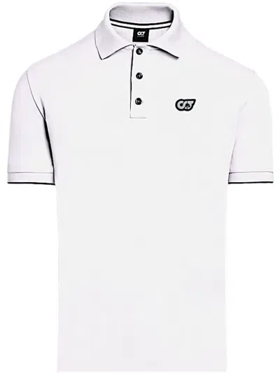 Alphatauri Piqué Polo Shirt In 白色