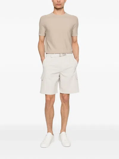 Alphatauri Plex Belt Cargo Shorts In Multi