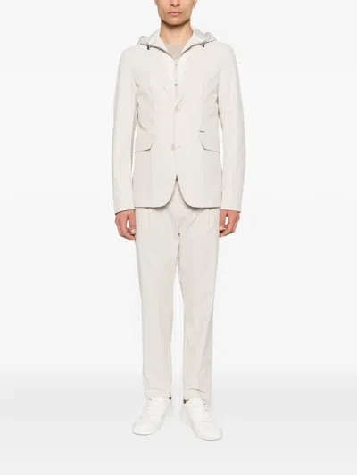 Alphatauri Pocas Drawstring Trousers In Neutral