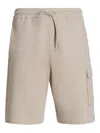 Alphatauri Posh Cargo-pocket Drawstring Shorts In Gray