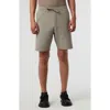 Alphatauri Posos Knit Drawstring Performance Shorts In Gray