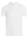 Alphatauri Short-sleeve Polo Shirt In White