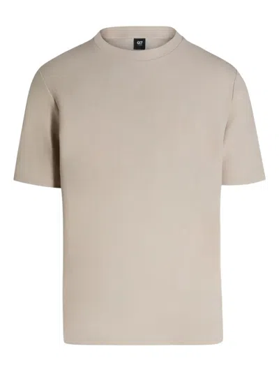 Alphatauri Sizzle Piqué-textured T-shirt In Neutral