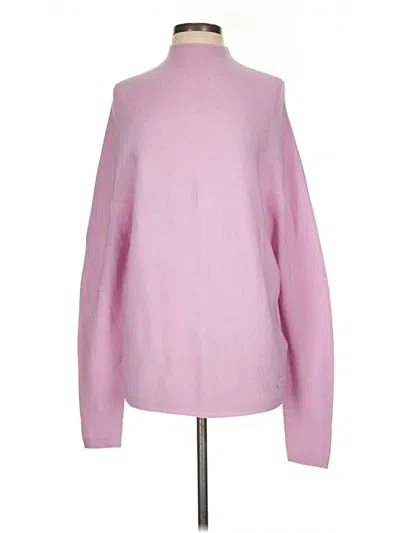 Pre-owned Alphatauri Wool Pullover Sweater In Purple