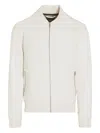 Alphatauri Zip Pocket Sweatshirt In White