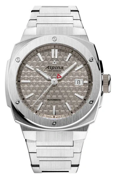 ALPINA ALPINA ALPINER EXTREME AUTOMATIC BRACELET WATCH, 39MM