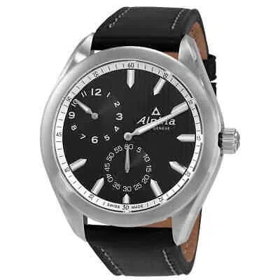Pre-owned Alpina Alpiner Regulator Automatic Black Dial Men's Watch Al-650bbs5e6