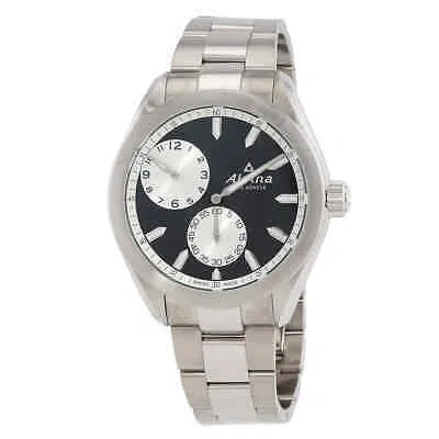 Pre-owned Alpina Alpiner Regulator Hand Wind Men's Watch Al-650nss5e6b