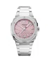 Alpina Alpiner Extreme Quartz 35.2mm In Pink/silver