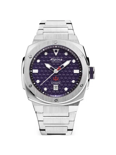 Alpina Diver Extreme Automatic Arkea Limited Edition 42.50mm Watch In Silver