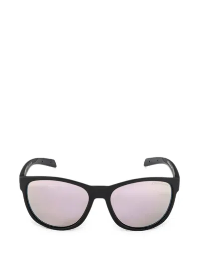 Alpina Eckige Nacan Ii Sonnenbrille In Schwarz