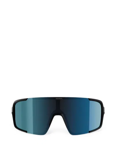 Alpina Geometrische Lumin Sonnenbrille In Schwarz