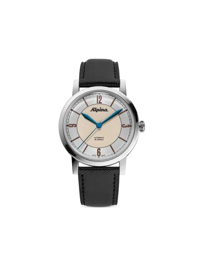 Alpina Heritage 38mm In Silver