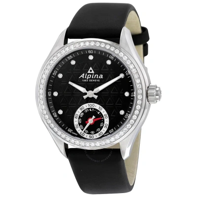 Alpina Horological Smartwatch Black Dial Ladies Watch Al-285btd3cd6