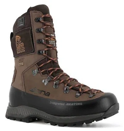 Pre-owned Alpina Hunter Heat Gtx - Men's Waterproof Insulated Heated Hunting Boots,si In Multicolor