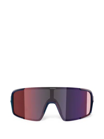 Alpina Lumin Sonnenbrille Mit Oversized-gestell In Schwarz