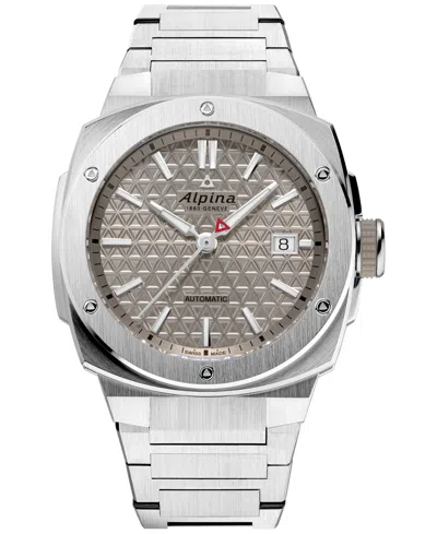 ALPINA MEN'S SWISS AUTOMATIC ALPINER EXTREME STAINLESS STEEL BRACELET WATCH 39MM