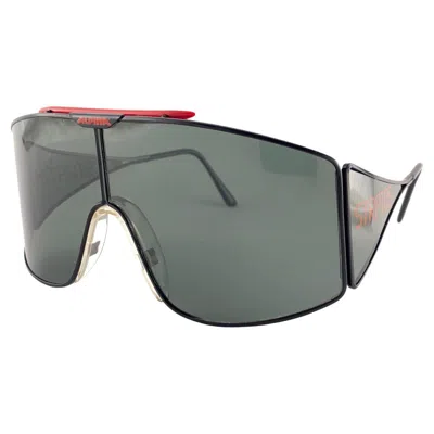 Pre-owned Alpina Rare Mint Vintage  Stratos Sunglasses 1980's West Germany In Gray