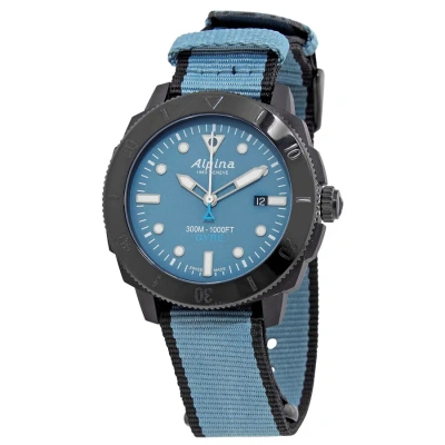 Alpina Seastrong Diver Automatic Blue Dial Men's Watch Al-525lnb4vg6blk