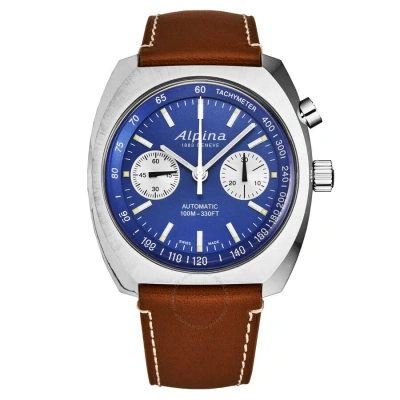Alpina Startimpilot Blue Dial Men's Watch Al-727lnn4h6-qk In Black / Blue / White