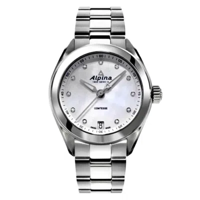 Alpina Women's Comtesse 34mm Quartz Watch In Metallic