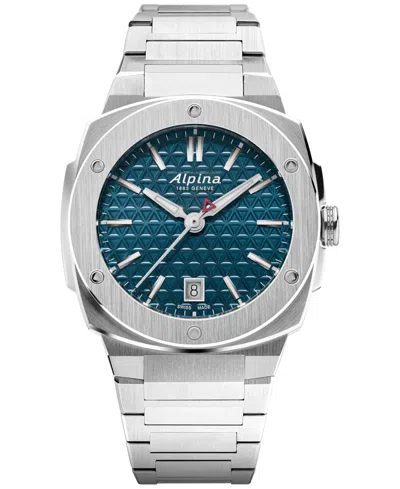 Alpina Women's Swiss Alpiner Extreme Stainless Steel Bracelet Watch 34mm In Silver-tone