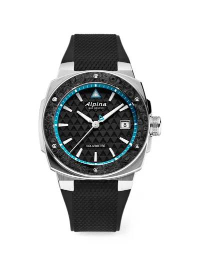 Alpina X Route Du Rhum Extreme Solarmetre Guadeloupe 38mm Watch In Gray