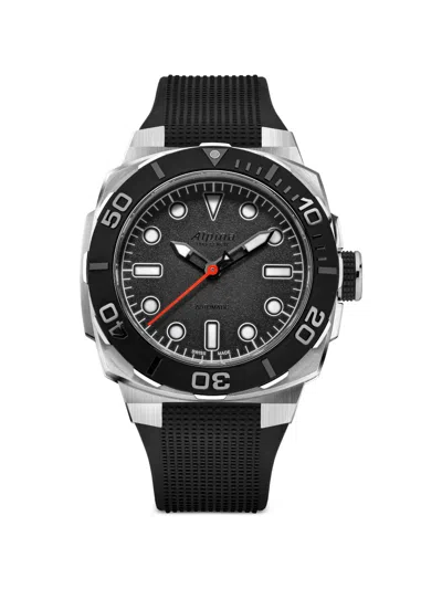 Alpina X The Real Time Show Seastrong Diver Extreme 40.50mm Watch In Black