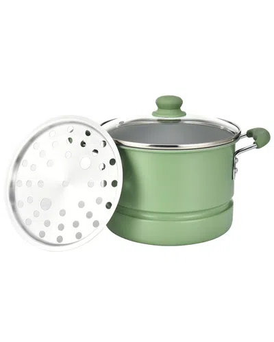 ALPINE CUISINE ALPINE CUISINE ALUM STOCK POT GREY CERAMIC COATING