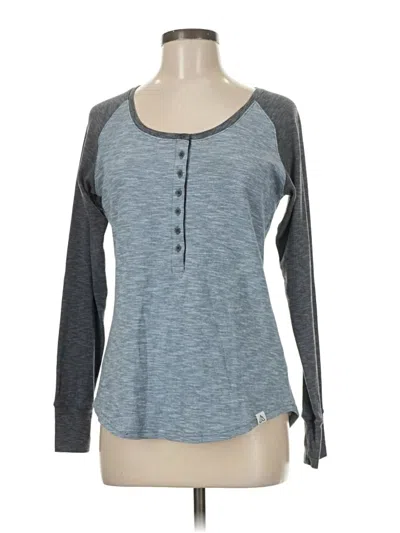 Pre-owned Alpine Design Long Sleeve Top Gray Crew Neck Tops