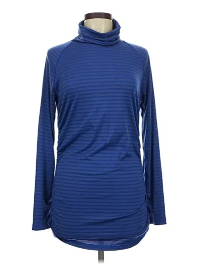 Pre-owned Alpine Design Long Sleeve Turtleneck In Blue