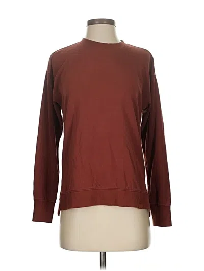 Pre-owned Alpine Design Sweatshirt In Brown