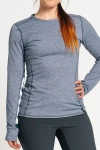 Alpine Fit Rendezvous Ridge Long Sleeve Curvy Fit In Blue
