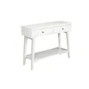 Alpine Furniture Flynn Console Table, White