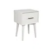Alpine Furniture Flynn End Table, White