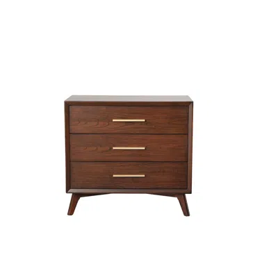 Alpine Furniture Gramercy 3 Drawer Small Chest