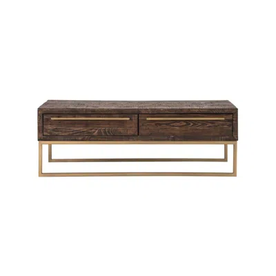 Alpine Furniture Monterey Coffee Table In Blue
