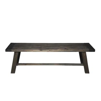 Alpine Furniture Newberry Bench, Salvaged Grey
